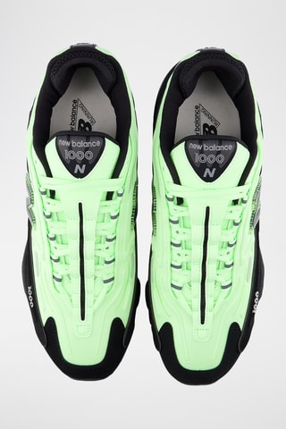Chaussures de running 1 000 - Vert clair et noir