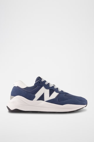 Baskets en nubuck 574 - Indigo