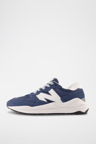Baskets en nubuck 574 - Indigo
