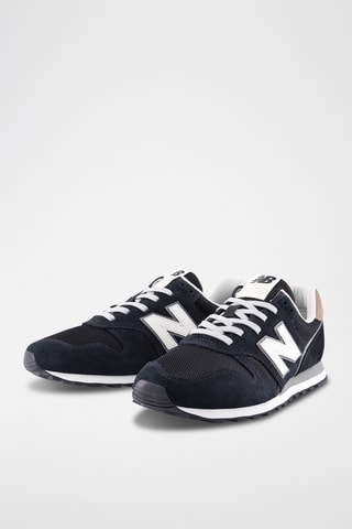Sneakers en nubuck 373 - Noir