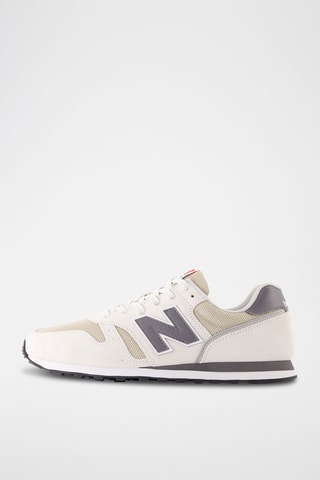 Sneakers en nubuck 373 - Ecru