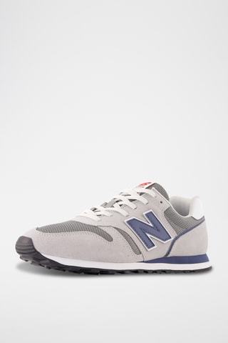 Sneakers en nubuck 373 - Gris clair