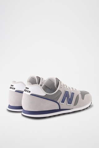 Sneakers en nubuck 373 - Gris clair