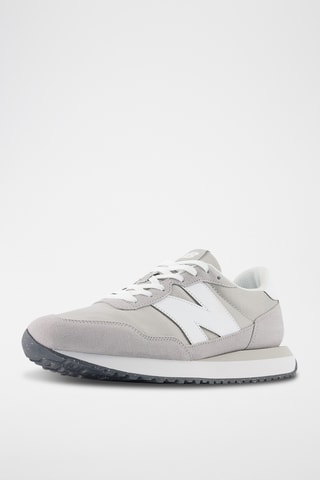 Baskets en cuir 237 - Gris