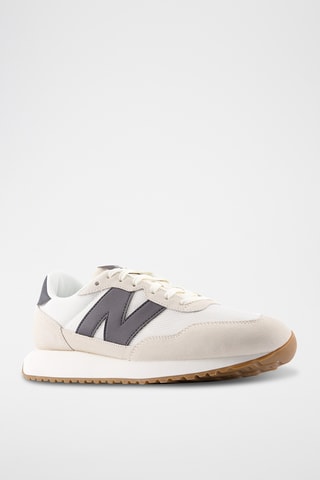 Baskets en cuir 237 - Beige