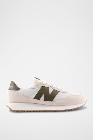 Baskets en cuir 237 - Beige