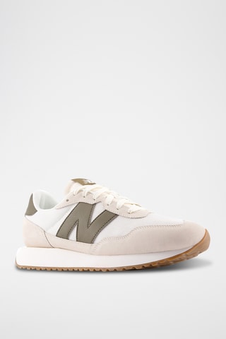 Baskets en cuir 237 - Beige