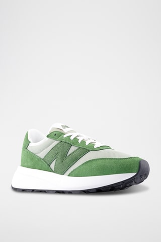 Baskets en nubuck 370 - Vert