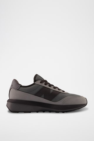 Baskets en nubuck 370 - Noir