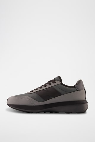 Baskets en nubuck 370 - Noir