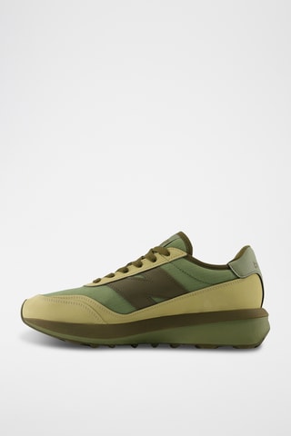 Baskets en nubuck 370 - Vert
