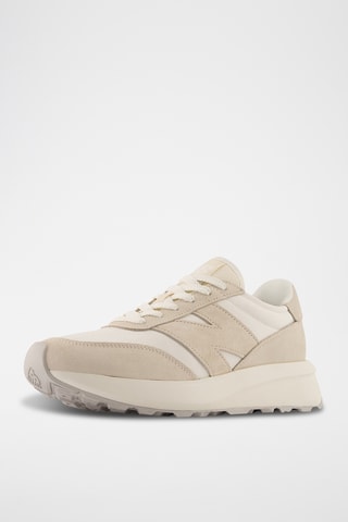 Baskets en nubuck 370 - Beige