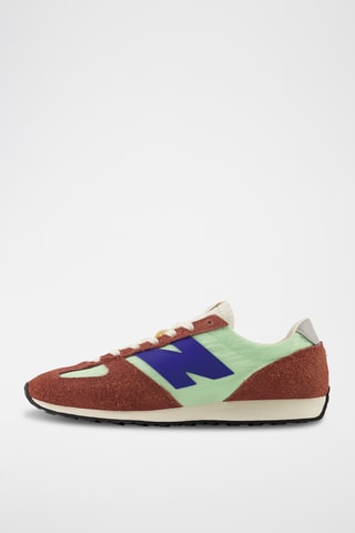 Baskets en nubuck 471 - Vert