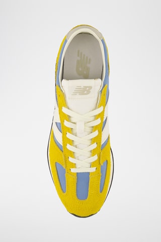 Baskets en nubuck 471 - Moutarde