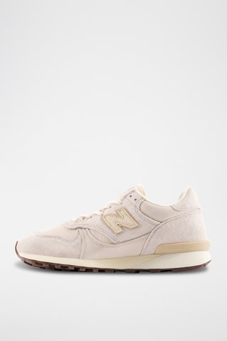 Sneakers en nubuck 475 - Rose clair