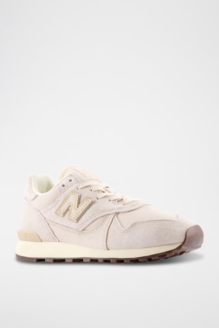 Sneakers en nubuck 475 - Rose clair