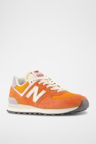 Baskets en nubuck 574 - Orange