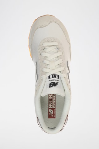 Sneakers en nubuck 515 - Blanc et écru