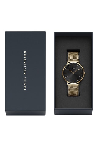 Montre à quartz en plaqué or jaune Classic Evergold