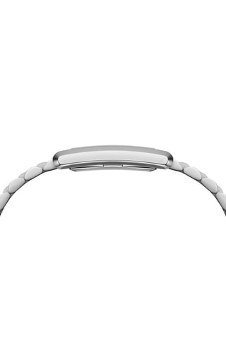 Montre à quartz en acier inoxydable Bound - Argenté et blanc