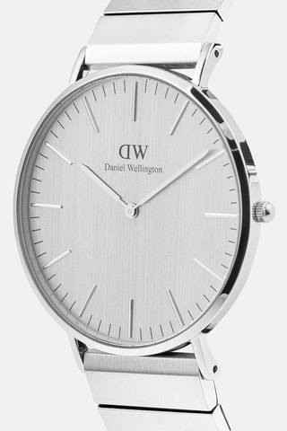 Montre à quartz en acier - Argenté