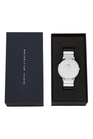 Montre à quartz en acier - Argenté