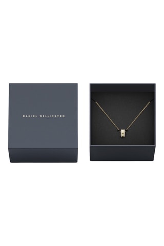 Collier - Plaqué pvd or jaune et zircon