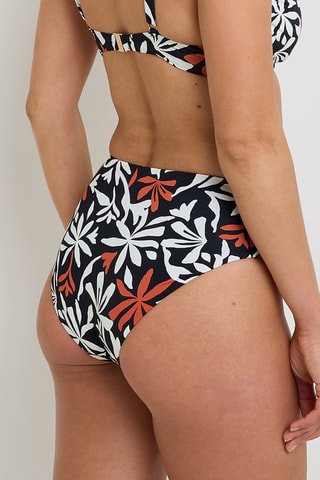 Braga de bikini Nacre - Negro y blanco