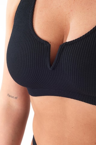 Sujetador de bikini Galon - Negro