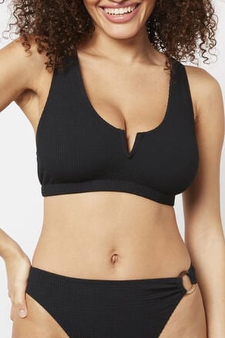 Sujetador de bikini Galon - Negro