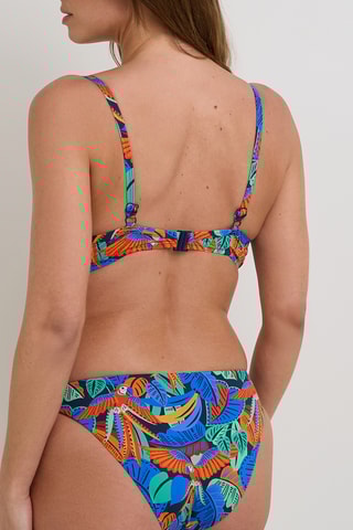 Sujetador de bikini con relleno Noa - Azul rey