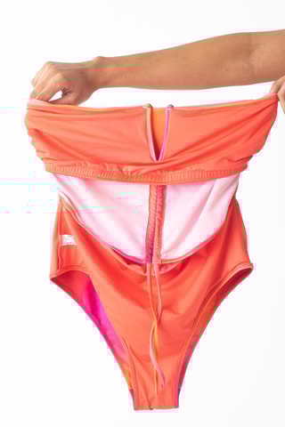 Bañador tie-dye Galaxie - Naranja