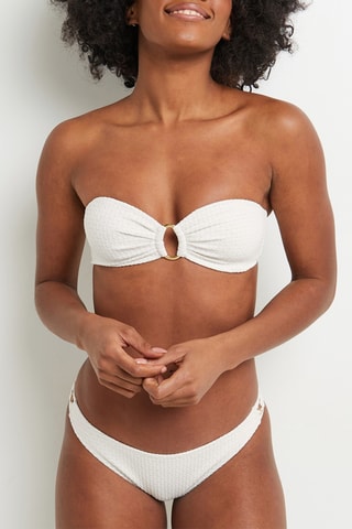 Braga de bikini Maud - Blanco