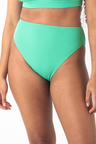 Braga de bikini de talle alto Girl - Verde