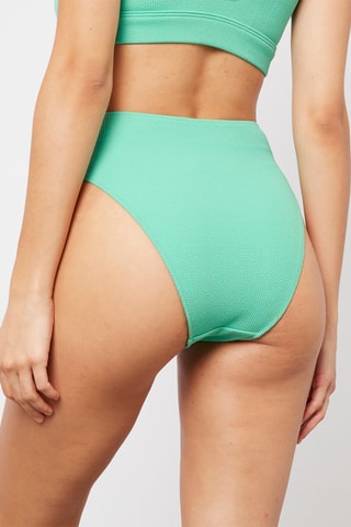 Braga de bikini de talle alto Girl - Verde