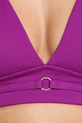 Sujetador de bikini con relleno Malou - Violeta