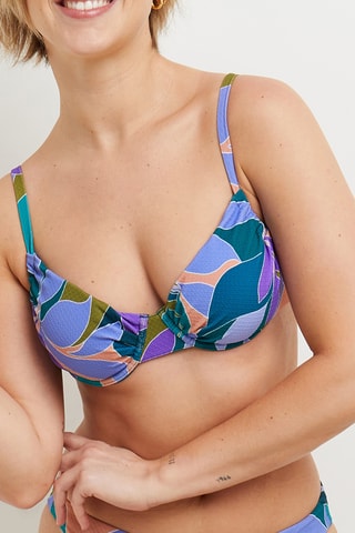 Sujetador de bikini Monica - Violeta