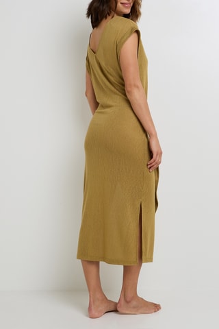 Vestido de playa Ness - Caqui