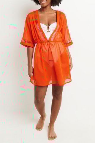 Túnica de playa Maud - Naranja