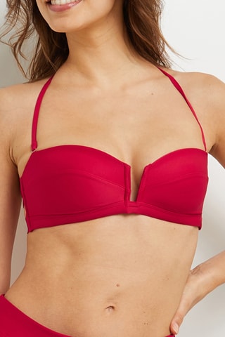 Sujetador de bikini Molly - Rojo