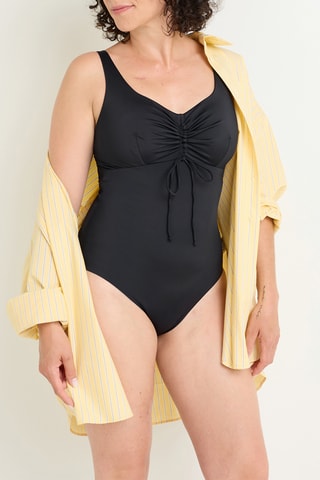 Bañador posoperatorio Lavande - Negro