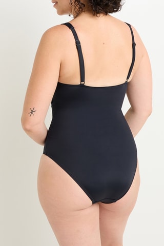 Bañador posoperatorio Lavande - Negro