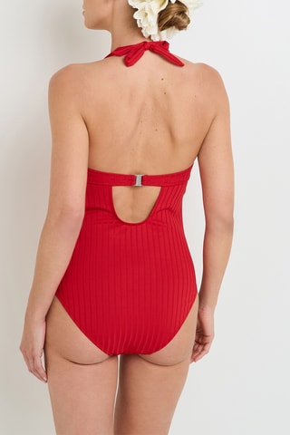 Bañador con relleno Nolween - Rojo