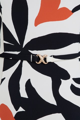 Bañador con relleno Népal - Blanco y negro