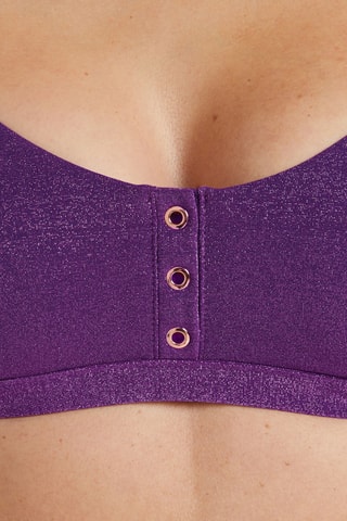 Sujetador de bikini Moorea - Violeta