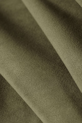 Pouf Margot - Vert olive - En tissu velours