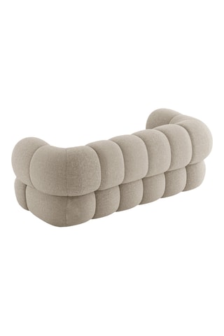 Canapé Maurice - Beige - 2 places - En tissu chenille