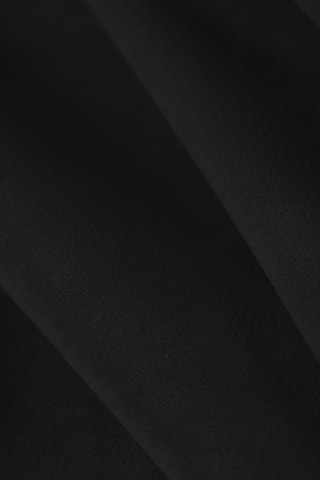 Pouf Lorella - Noir - En tissu velours