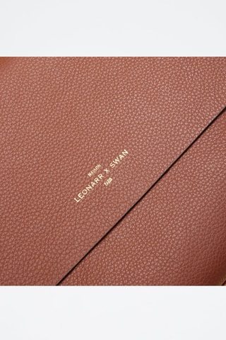 Bolso de piel Astrid  - Marrón