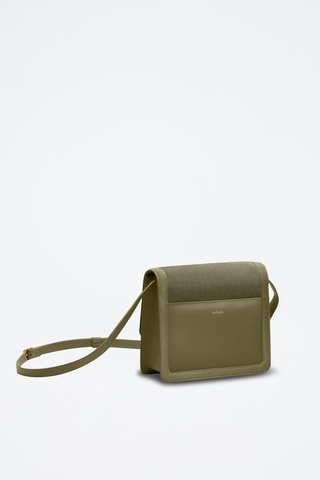 Bandolera de piel Anita  - Verde